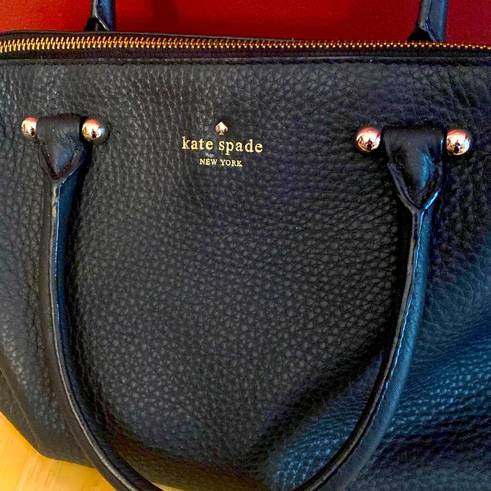KATE SPADE PEBBLED LEATHER BAG